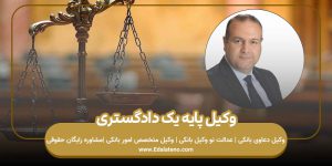 وکیل پایه یک دادگستری | حمید رضا کاکاوند